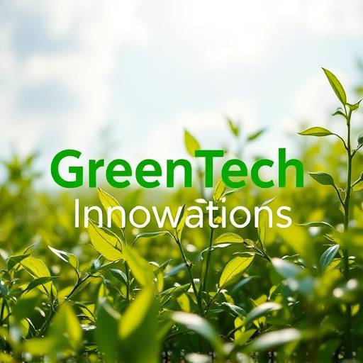 Motion graphics for a marketing campaign for GreenTech Innovations, showing sustainable practices